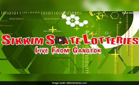 Sikkim Lottery Result Today Live: Sikkimlotteries.com Respect Morning.